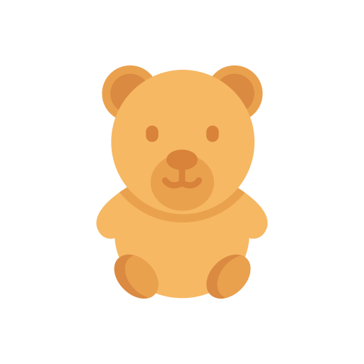 плюшевый медведь Dinosoft Flat иконка