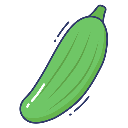 Courgette Dinosoft Lineal Color icon