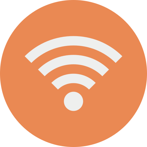 Wifi signal Dinosoft Circular icon