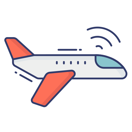 avión Dinosoft Lineal Color icono