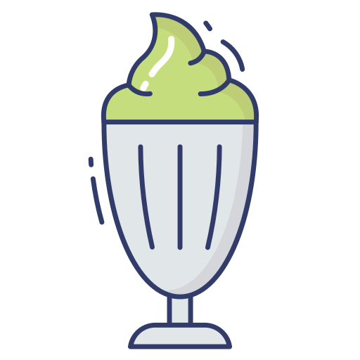 coppa gelato Dinosoft Lineal Color icona