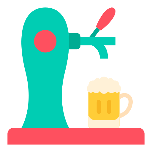 grifo de cerveza Good Ware Flat icono