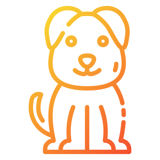 犬 Good Ware Gradient icon