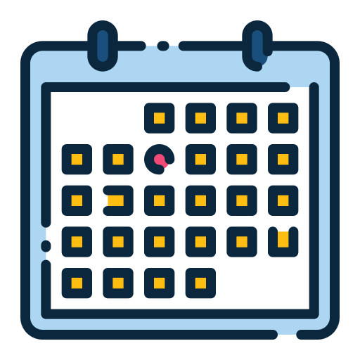 kalender Good Ware Lineal Color icon