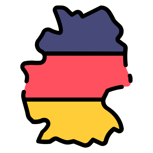 deutschland Good Ware Lineal Color icon