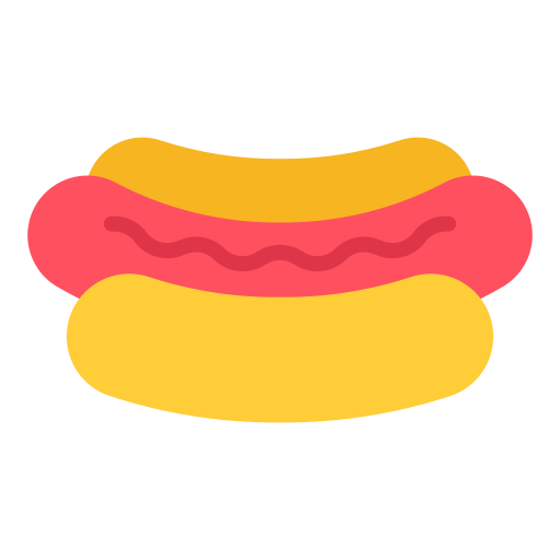 hotdog Good Ware Flat icoon