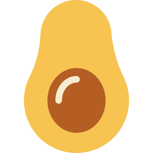 avocado Good Ware Flat icon