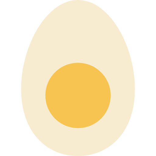 ゆで卵 Good Ware Flat icon