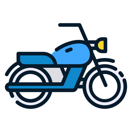 Мотоцикл Good Ware Lineal Color иконка