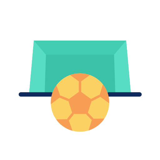 voetbal Good Ware Flat icoon