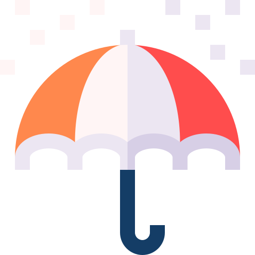 parasol Basic Straight Flat ikona