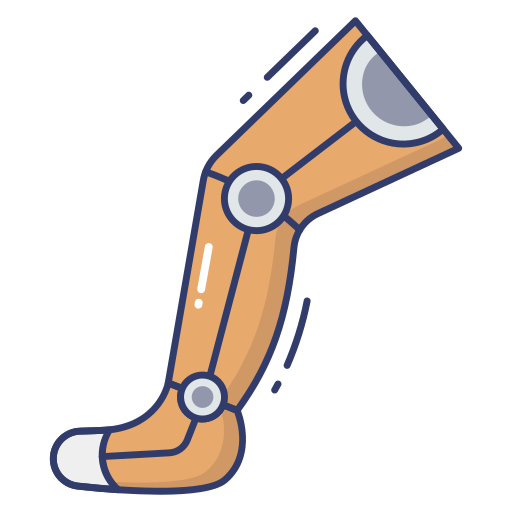 gamba bionica Dinosoft Lineal Color icona