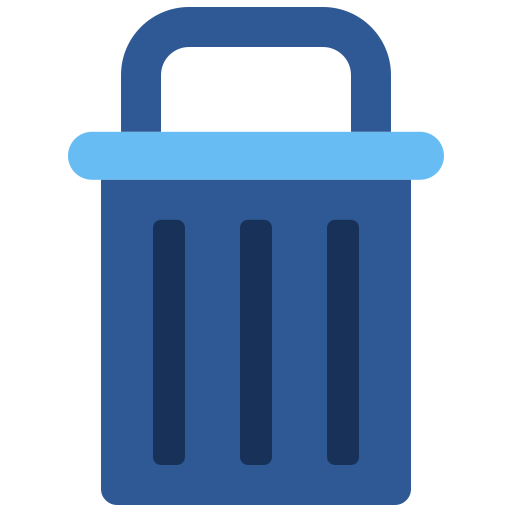 bote de basura Good Ware Flat icono