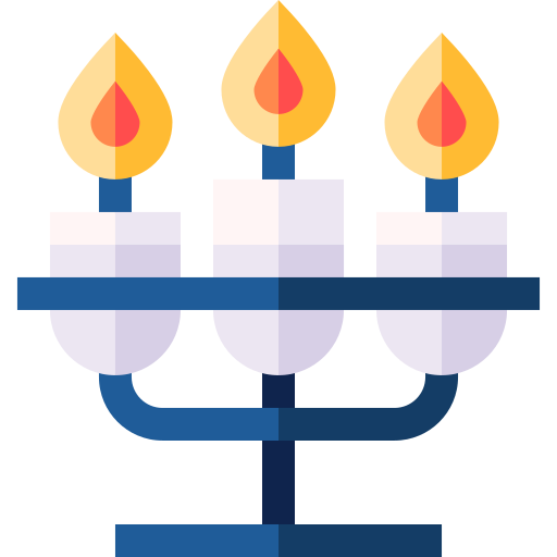 candelabra Basic Straight Flat icon