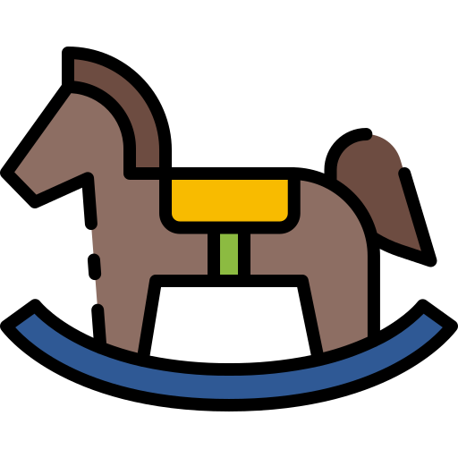 caballo Good Ware Lineal Color icono