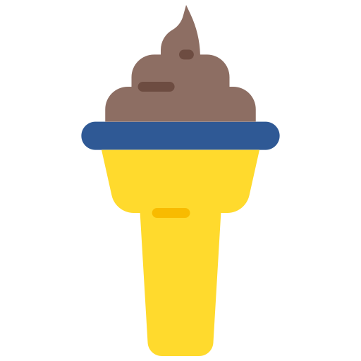 Ice cream Good Ware Flat icon