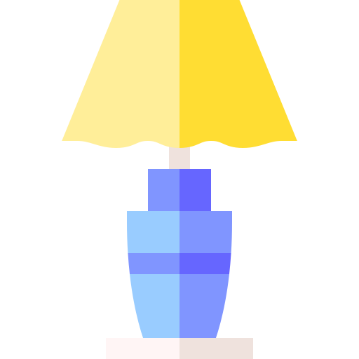 lampe Basic Straight Flat Icône