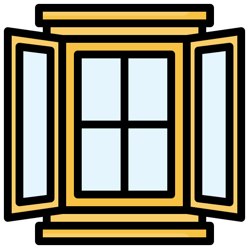 ventana Surang Lineal Color icono