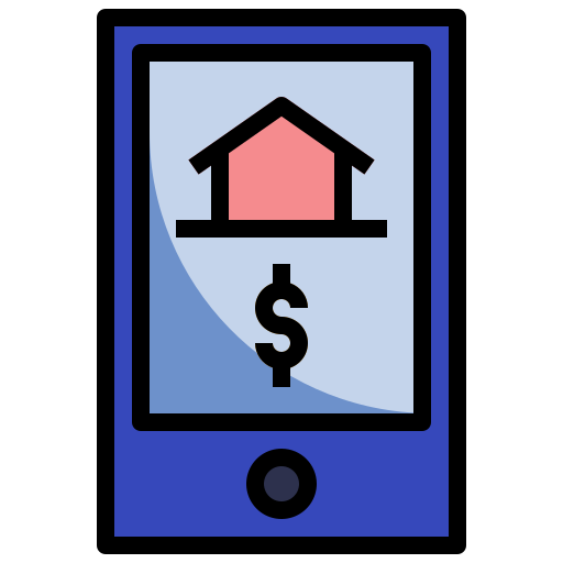 Мобильный банкинг Surang Lineal Color иконка