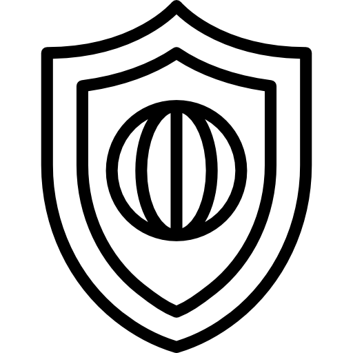 escudo Basic Miscellany Lineal Ícone