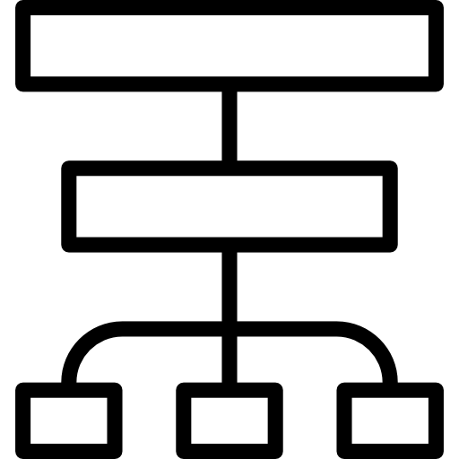 diagrama Basic Miscellany Lineal icono