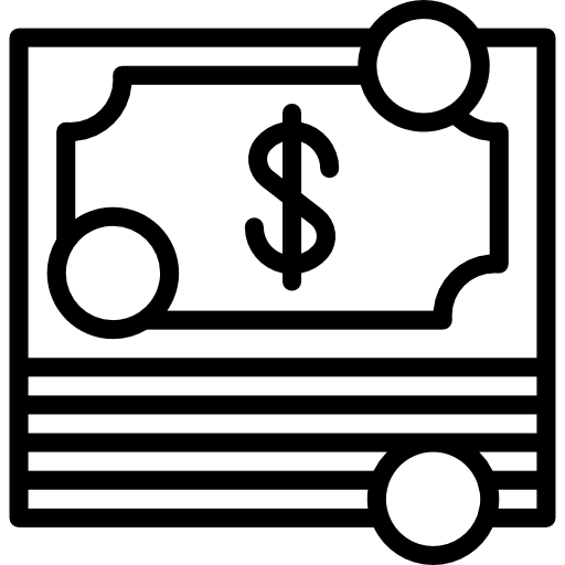 pieniądze Basic Miscellany Lineal ikona