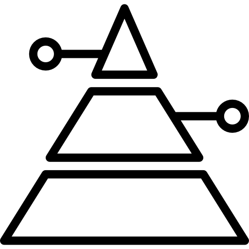 piramida Basic Miscellany Lineal ikona