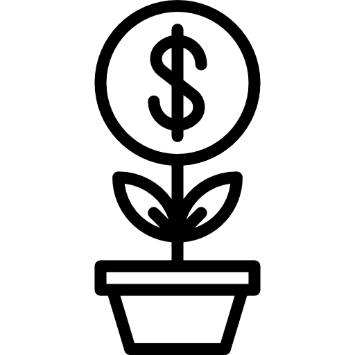 Growth Basic Miscellany Lineal icon