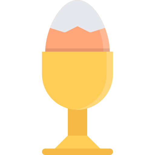 卵 Coloring Flat icon