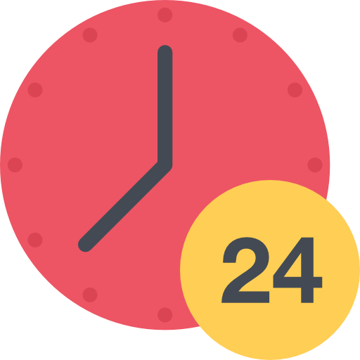 zeit Coloring Flat icon