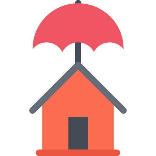 House Coloring Flat icon