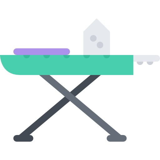 tabla de planchar Coloring Flat icono