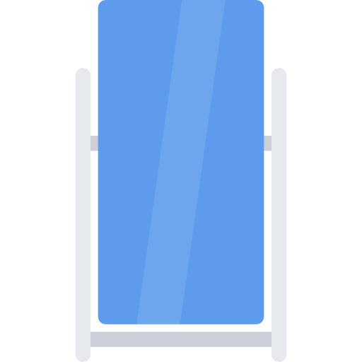 鏡 Coloring Flat icon