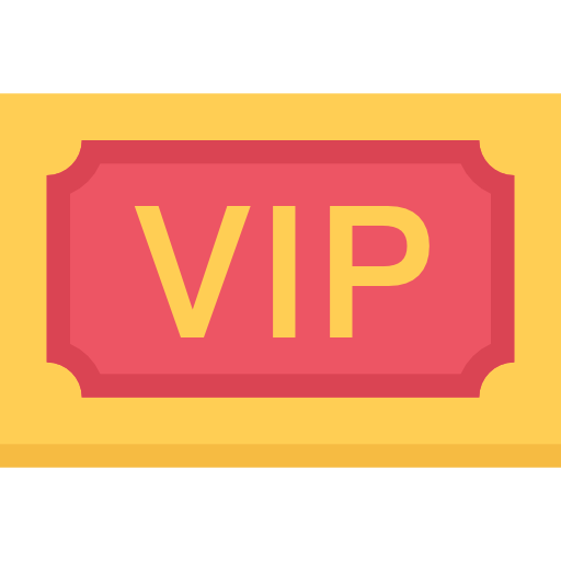 vip Coloring Flat icon
