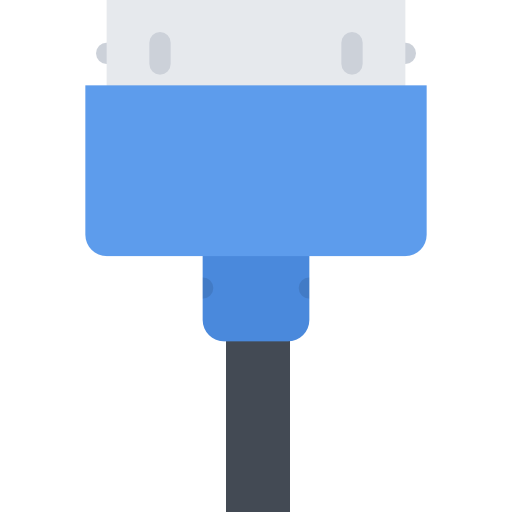 충전기 Coloring Flat icon