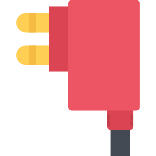 Charger Coloring Flat icon