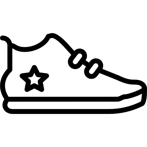 Sneakers Basic Miscellany Lineal icon