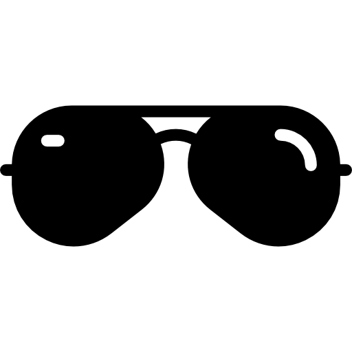 des lunettes de soleil Basic Miscellany Fill Icône