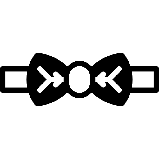 corbata de moño Basic Miscellany Fill icono
