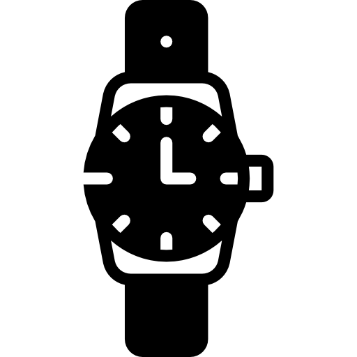 reloj Basic Miscellany Fill icono