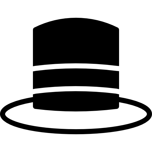 sombrero de copa Basic Miscellany Fill icono