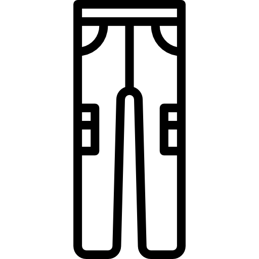 dżinsy Basic Miscellany Lineal ikona