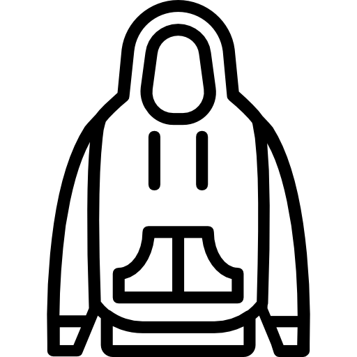 kapuzenpullover Basic Miscellany Lineal icon