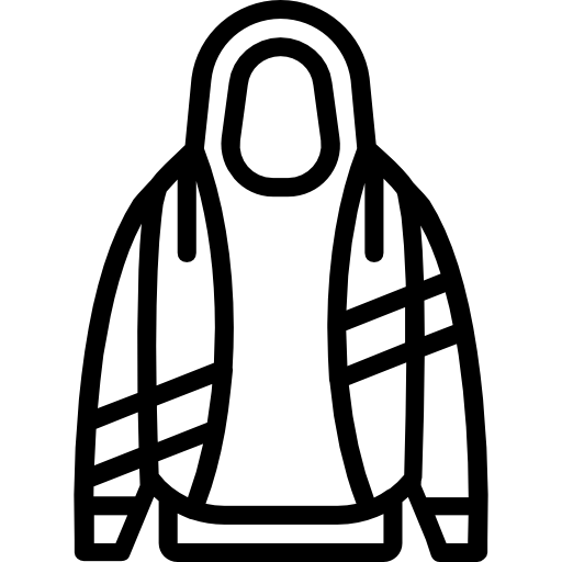 Hoodie Basic Miscellany Lineal icon