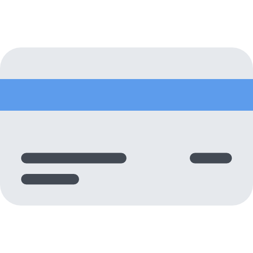 tarjeta de crédito Coloring Flat icono