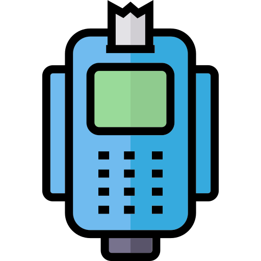 Credit card machine Generic Outline Color icon