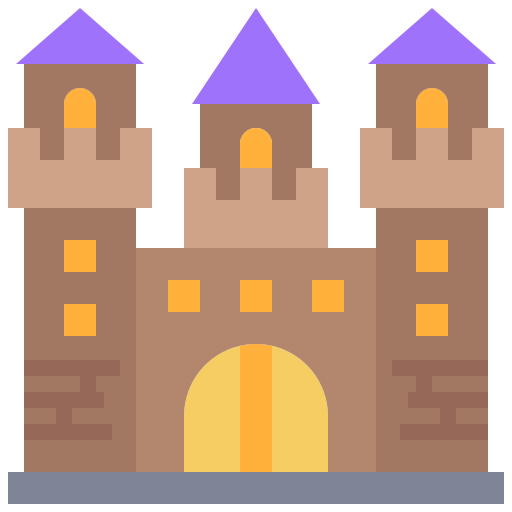 castillo Justicon Flat icono