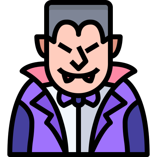Dracula Justicon Lineal Color icon