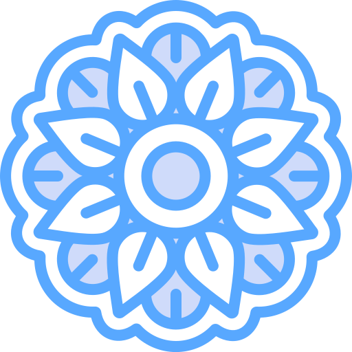 rangoli Generic Blue icon