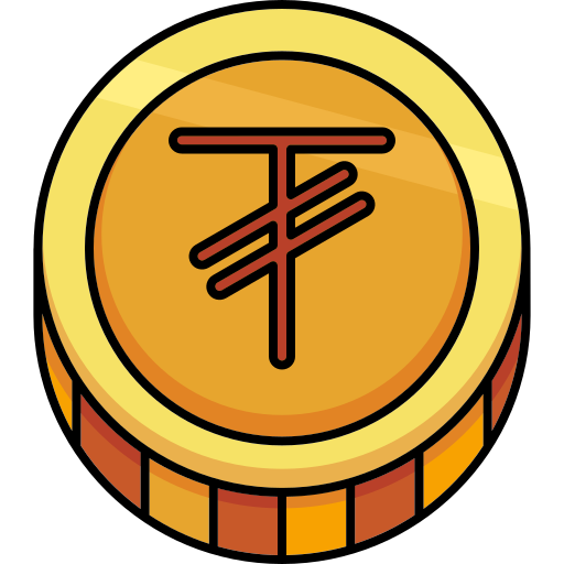 tugrik Generic Outline Color icon